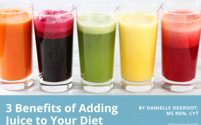 3 Benefits of Adding Juice to Your Diet